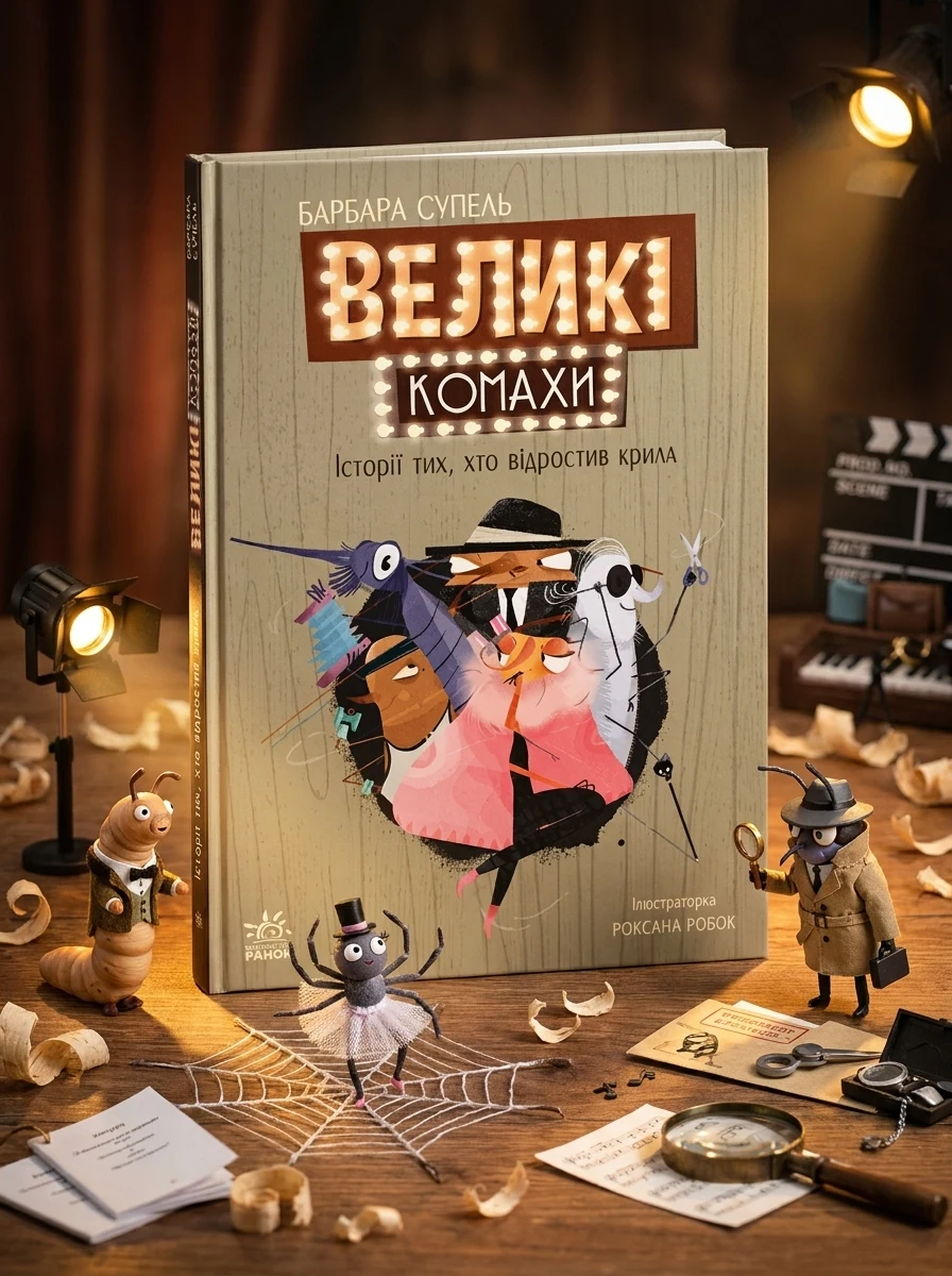 Великі комахи. Історія тих, хто відростив крила — Дитяча проза