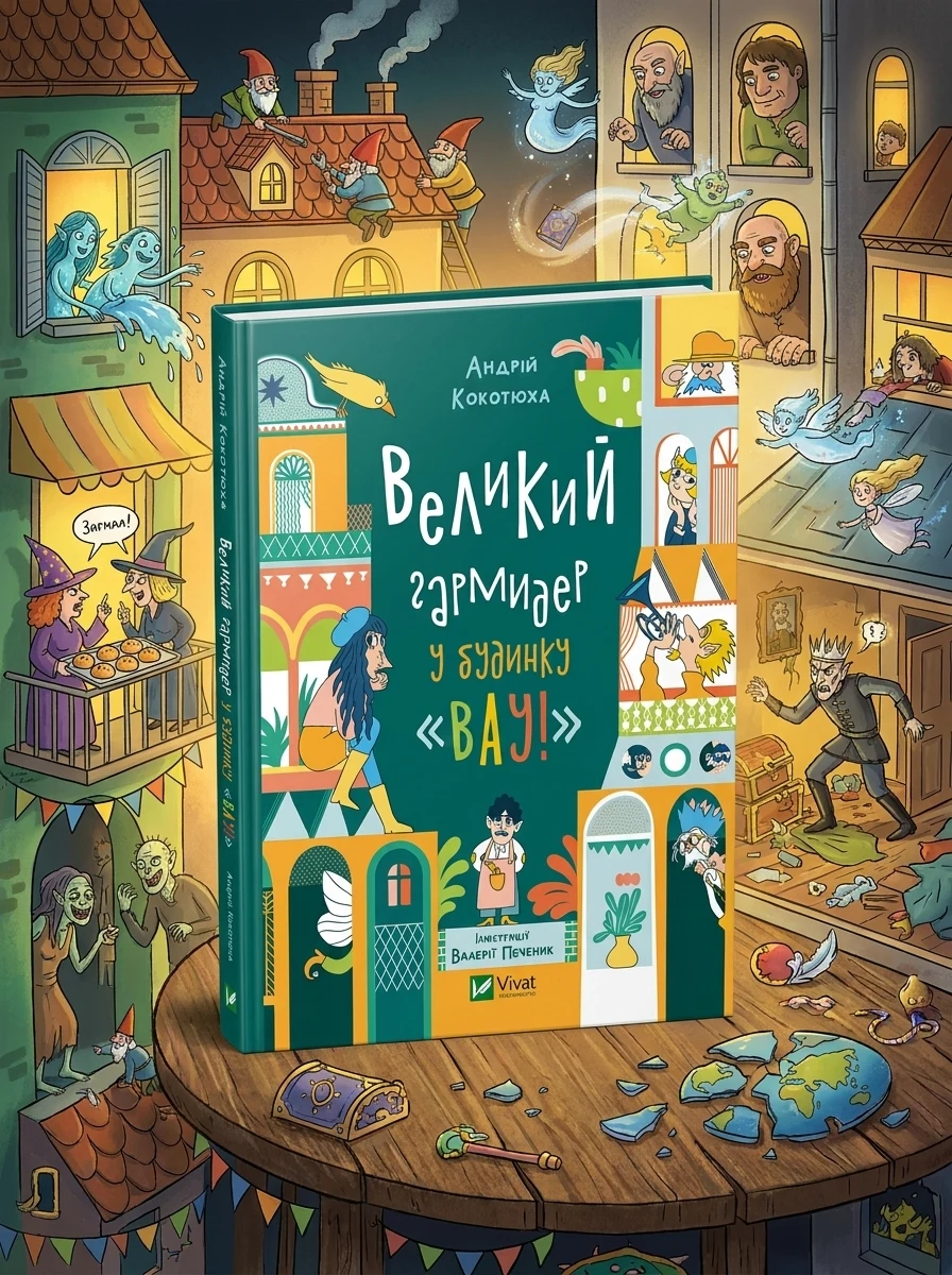 Великий гармидер у будинку «Вау! | купити книгу онлайн