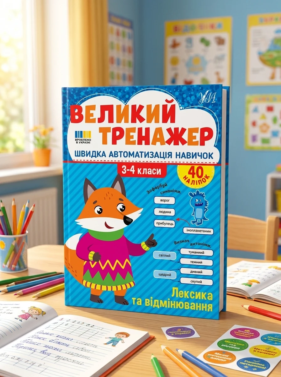 Великий тренажер. Лексика та відмінювання — Підготовка до школи