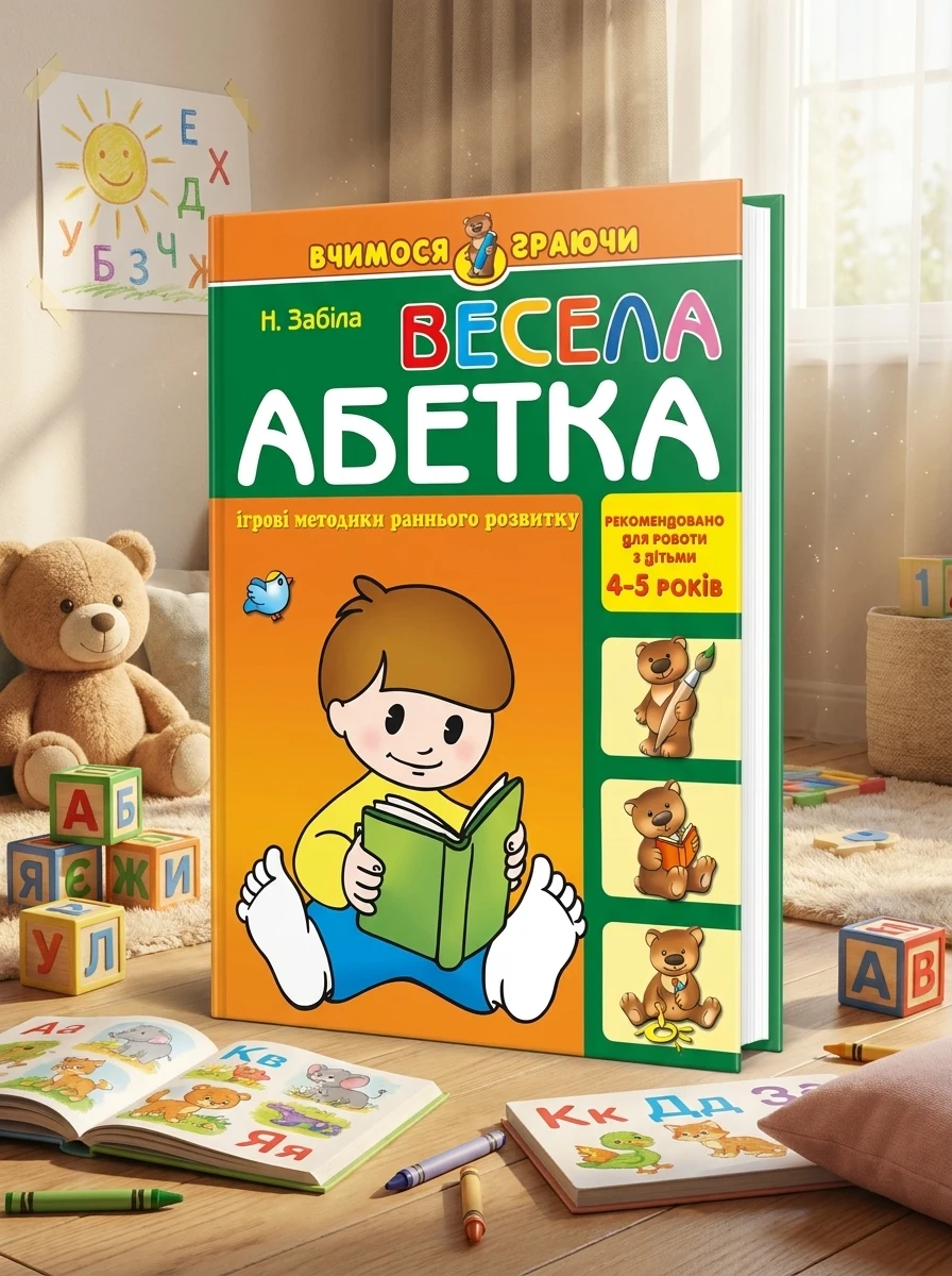 Весела абетка — Розвивальні книги