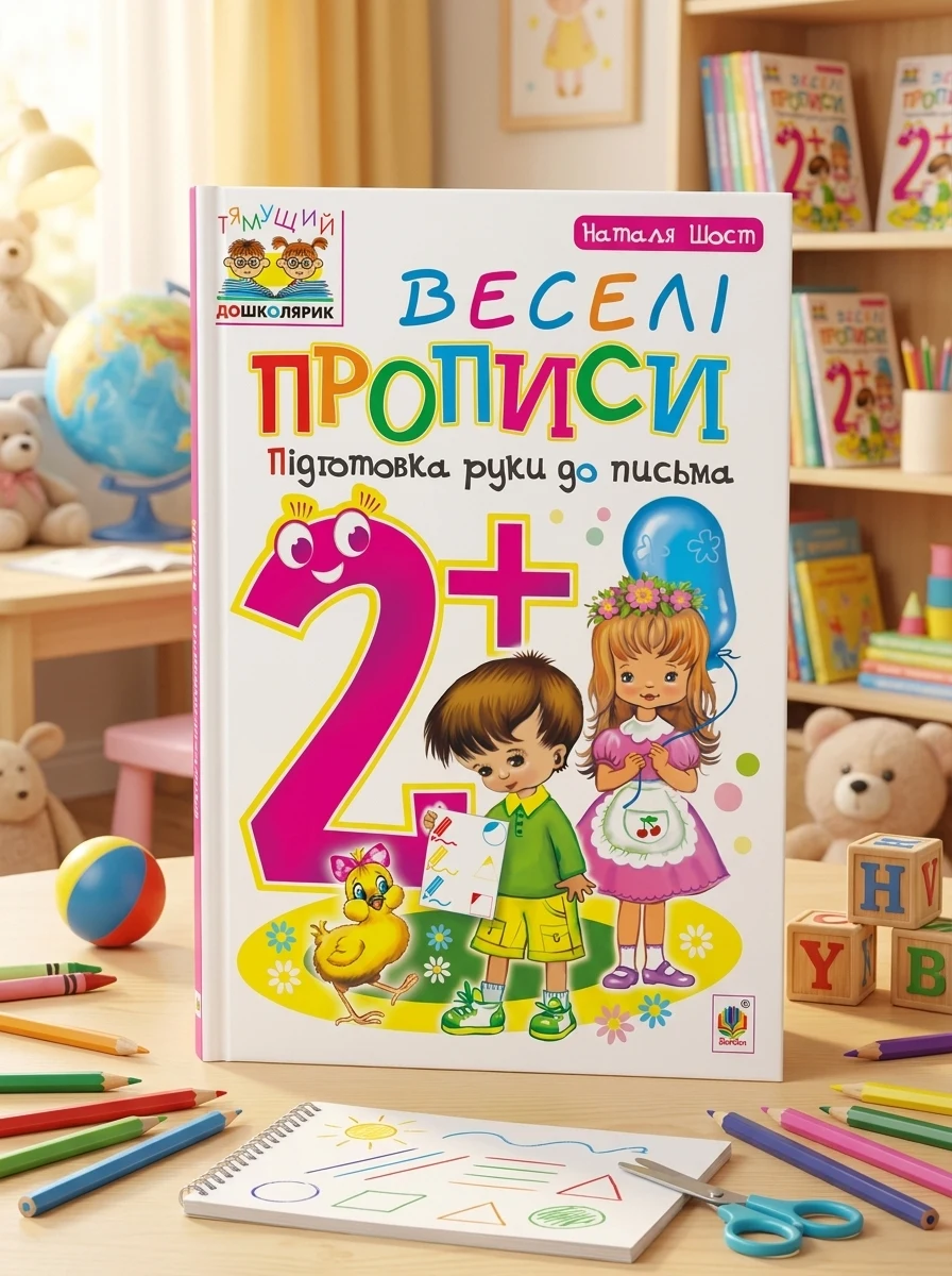 Веселі прописи. Підготовка руки до письма. Від 2 років — фото 2