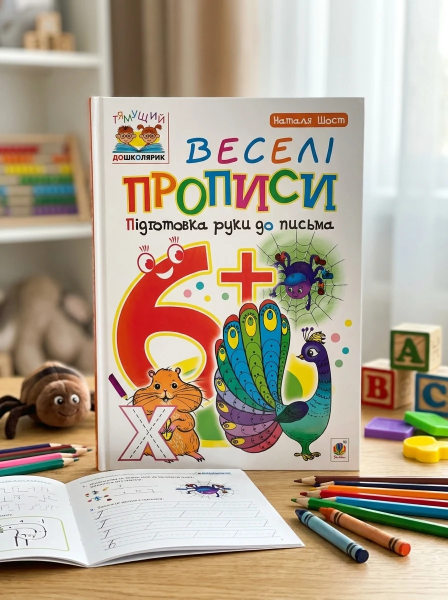 Веселі прописи: підготовка руки до письма. Від 6 років — Підготовка до школи