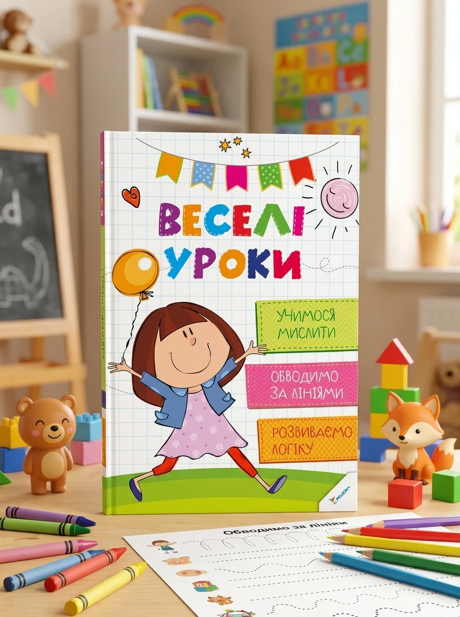 Веселі уроки. Учимося мислити. Від 4 років — фото 2