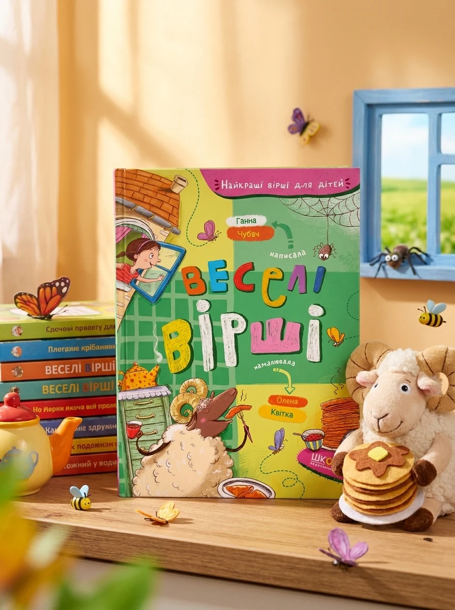 Веселі вірші | купити книгу онлайн