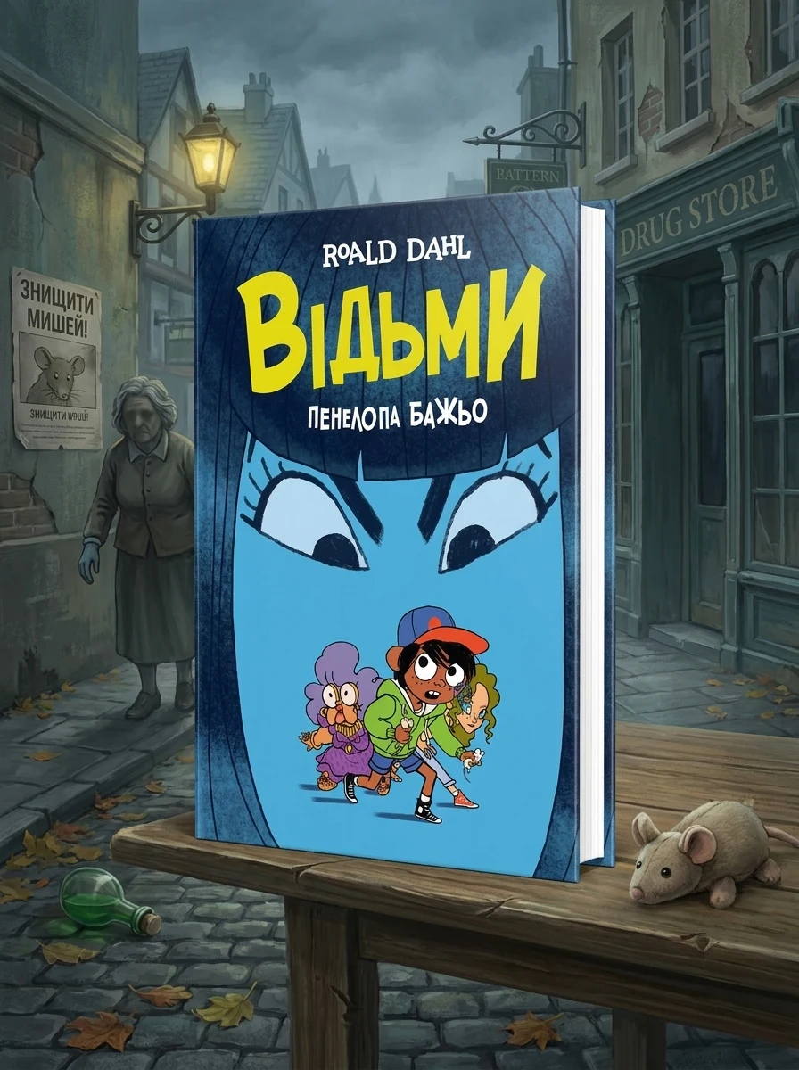 Відьми. Графічна адаптація за мотивами Роальда Дала | купити книгу онлайн
