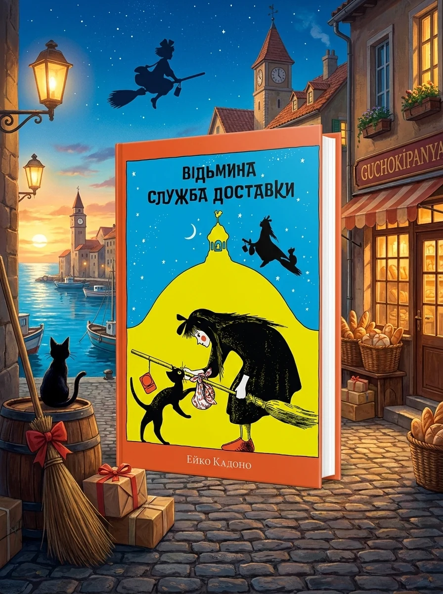 Відьмина служба доставки — Підліткове фентезі