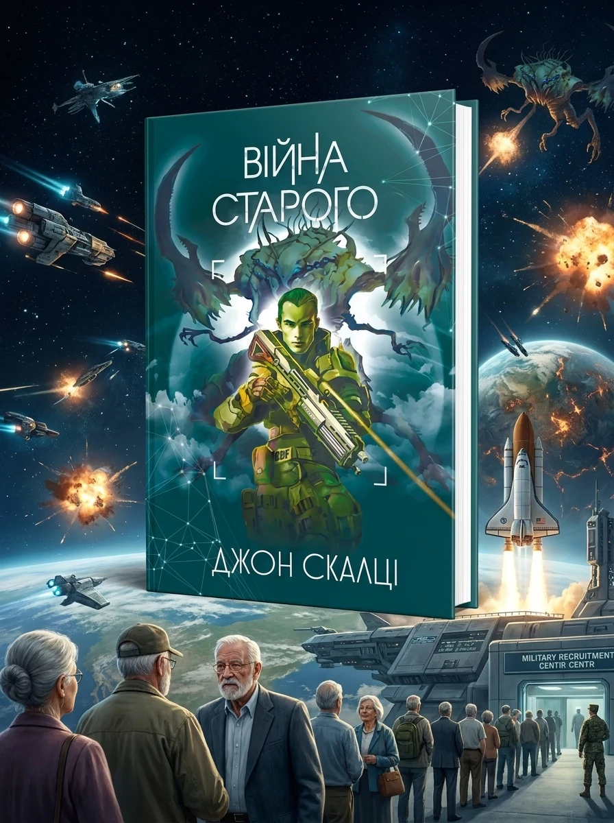 Війна старого (суперобкладинка)