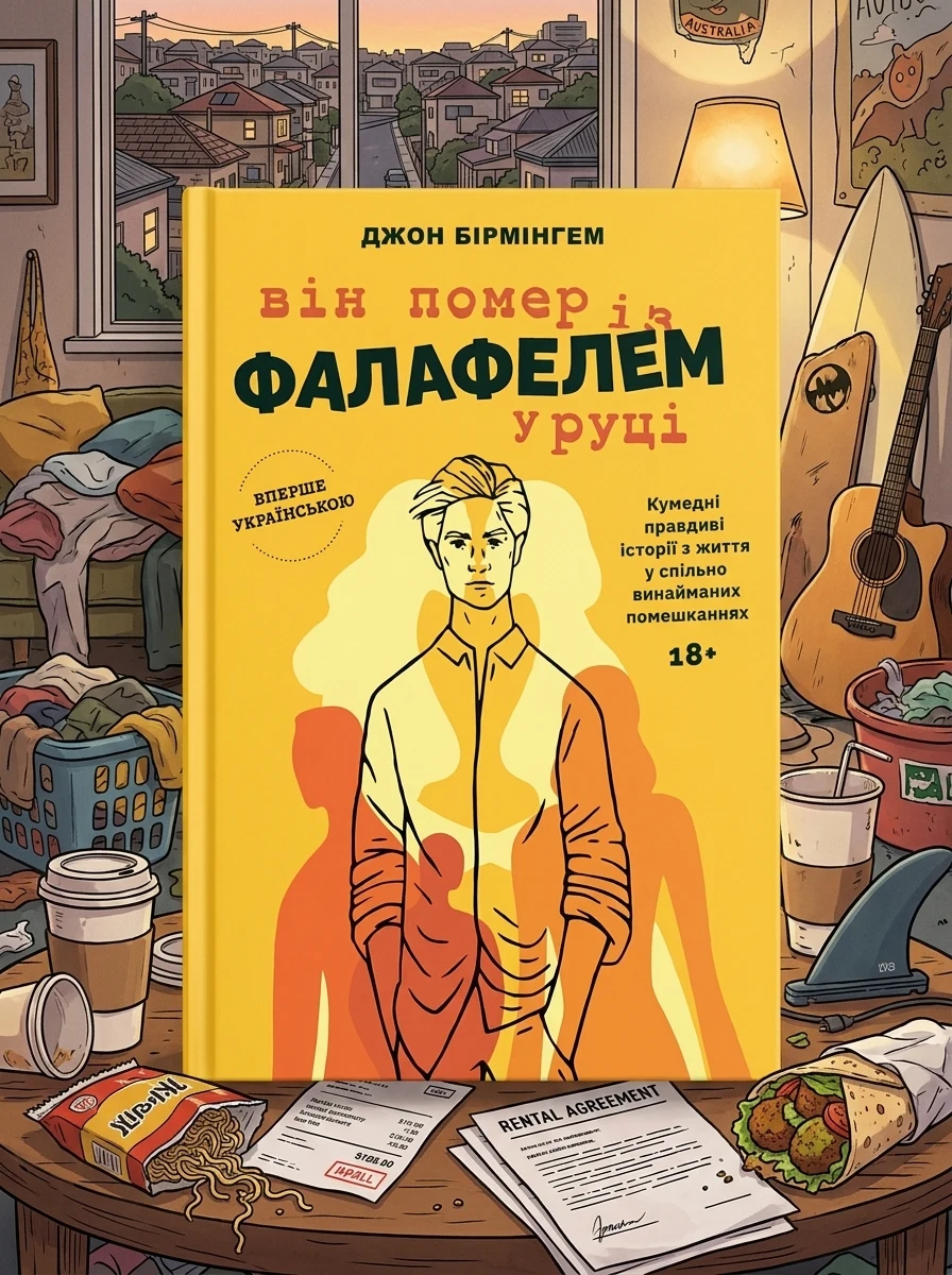 Він помер із фалафелем у руці | купити книгу онлайн