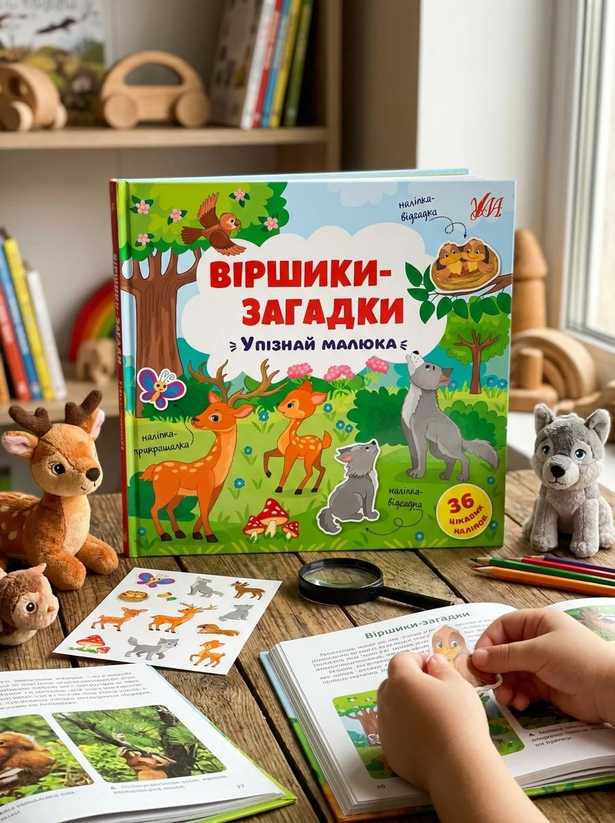 Віршики-загадки. Упізнай малюка — Дитяча проза