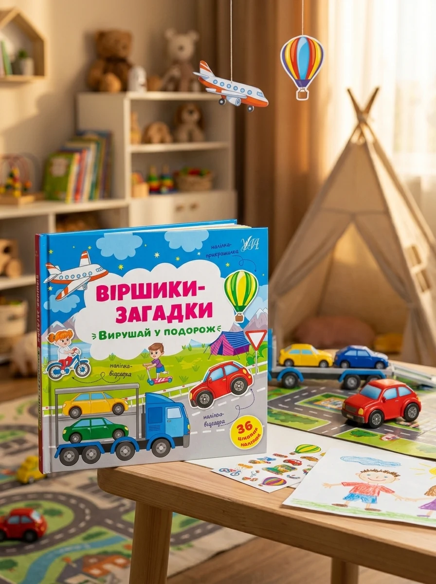 Віршики-загадки. Вирушай у подорож — Дитяча проза