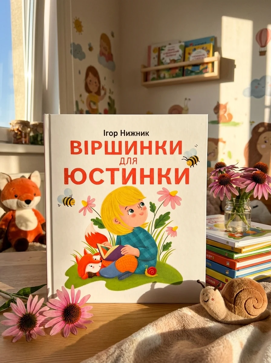 Віршинки для Юстинки — Дитячі вірші