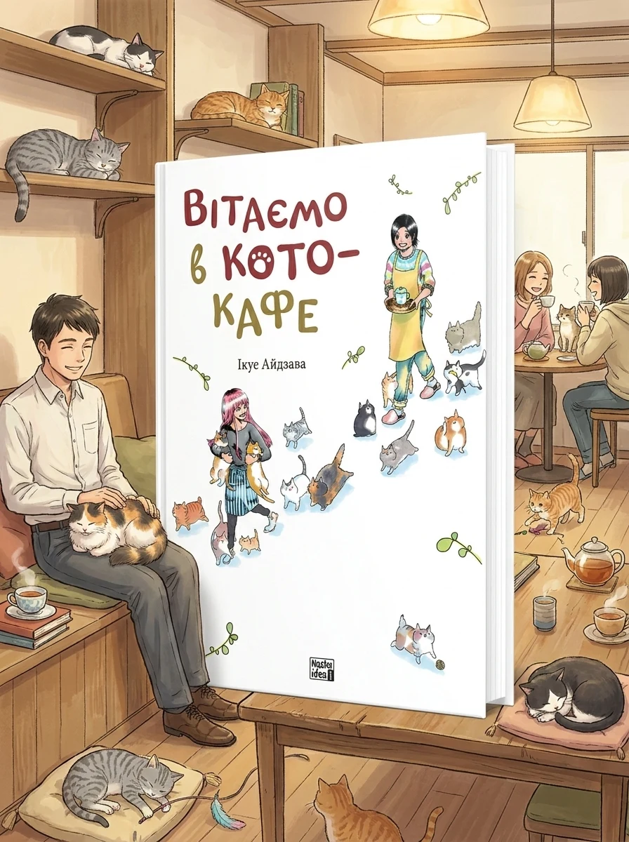 Вітаємо в кото-кафе — Манґа