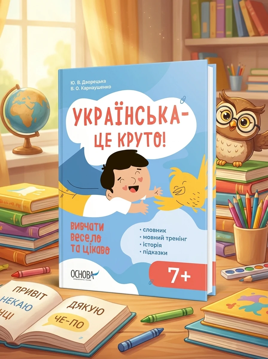 Візуалізований довідник. Українська – це круто! Вивчати весело та цікаво! — Українська дитяча література