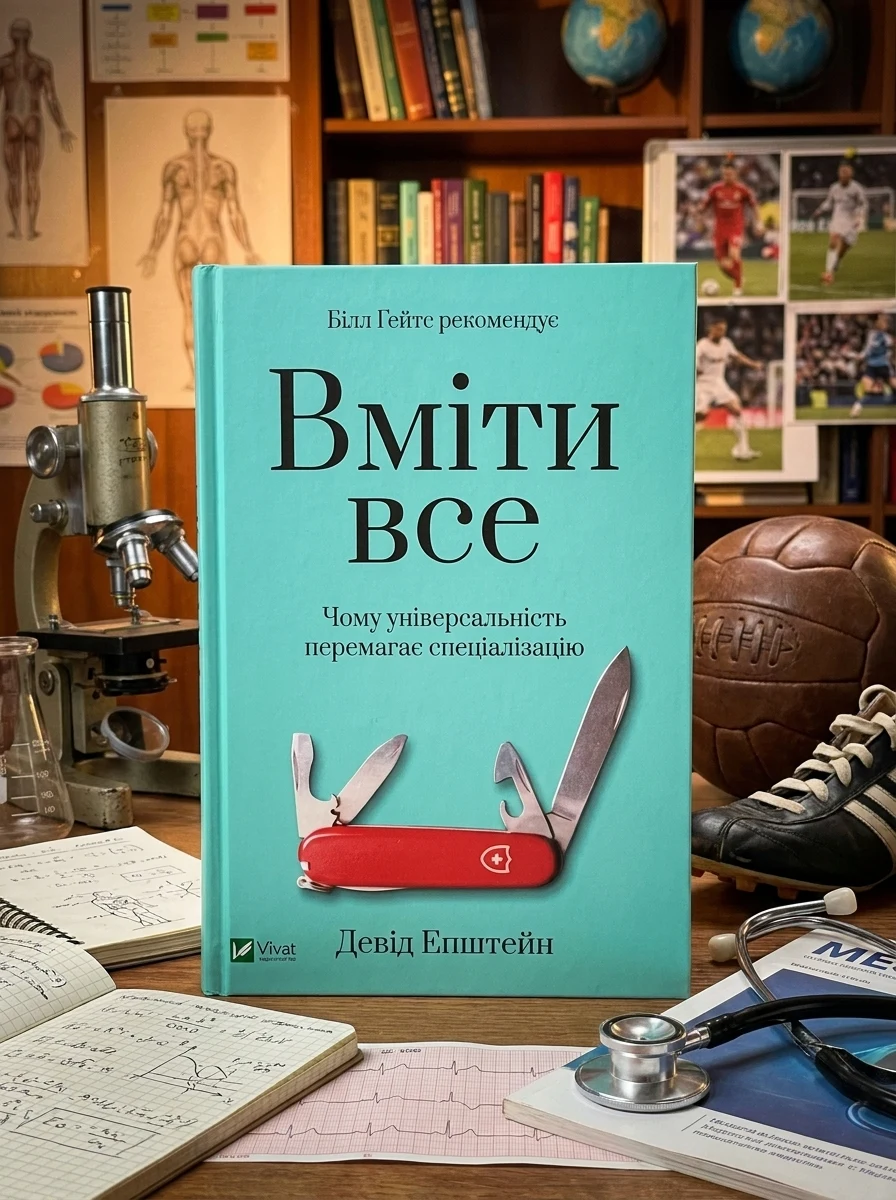 Вміти все: чому універсальність перемагає спеціалізацію | купити книгу онлайн