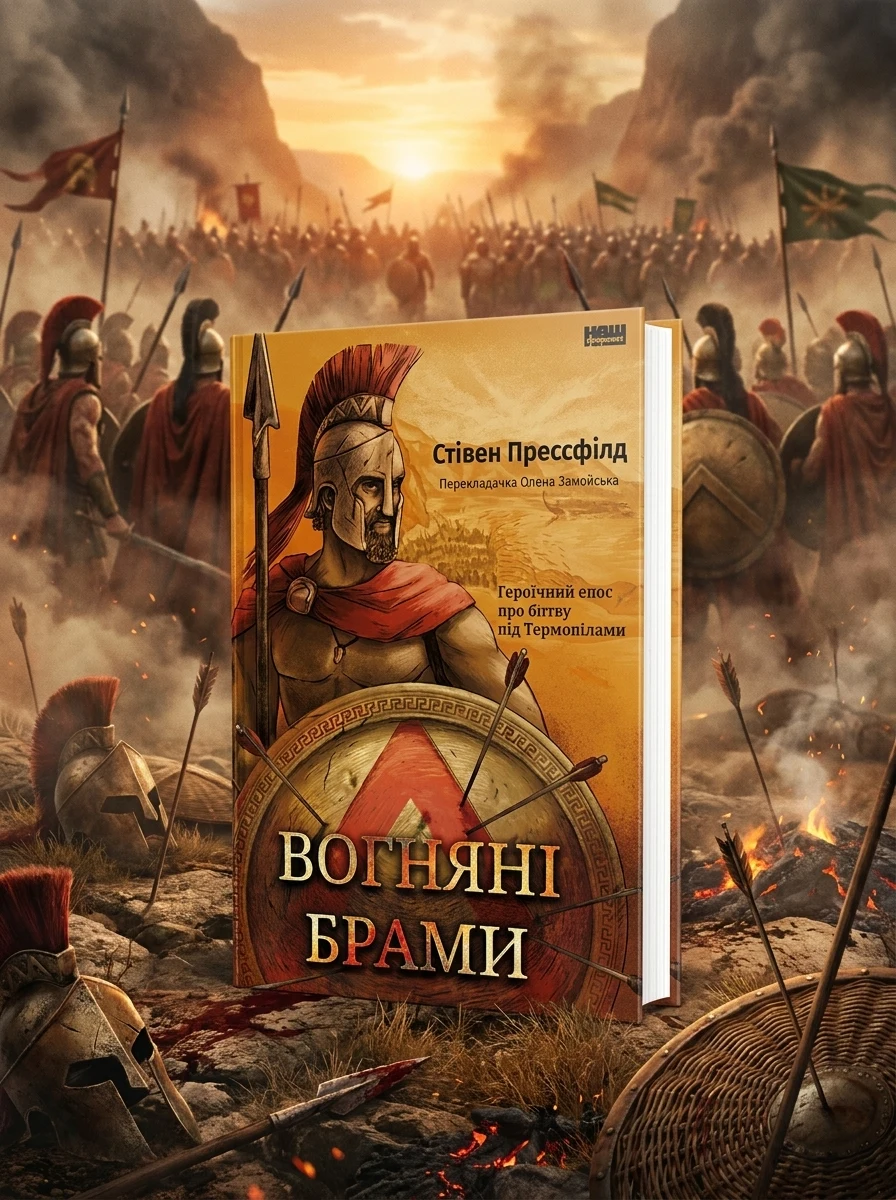 Вогняні брами. Героїчний епос про битву під Термопілами | купити книгу онлайн