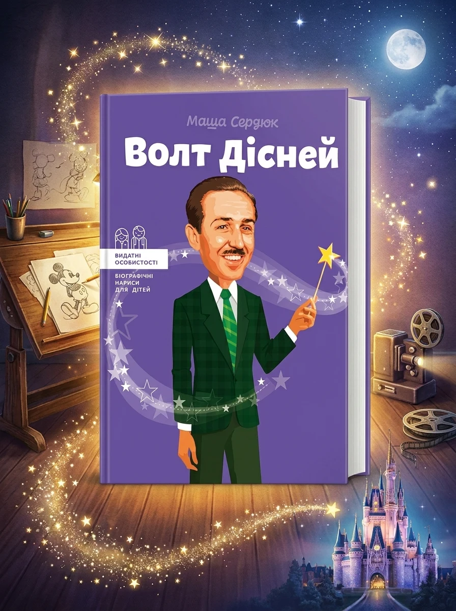 Волт Дісней | купити книгу онлайн