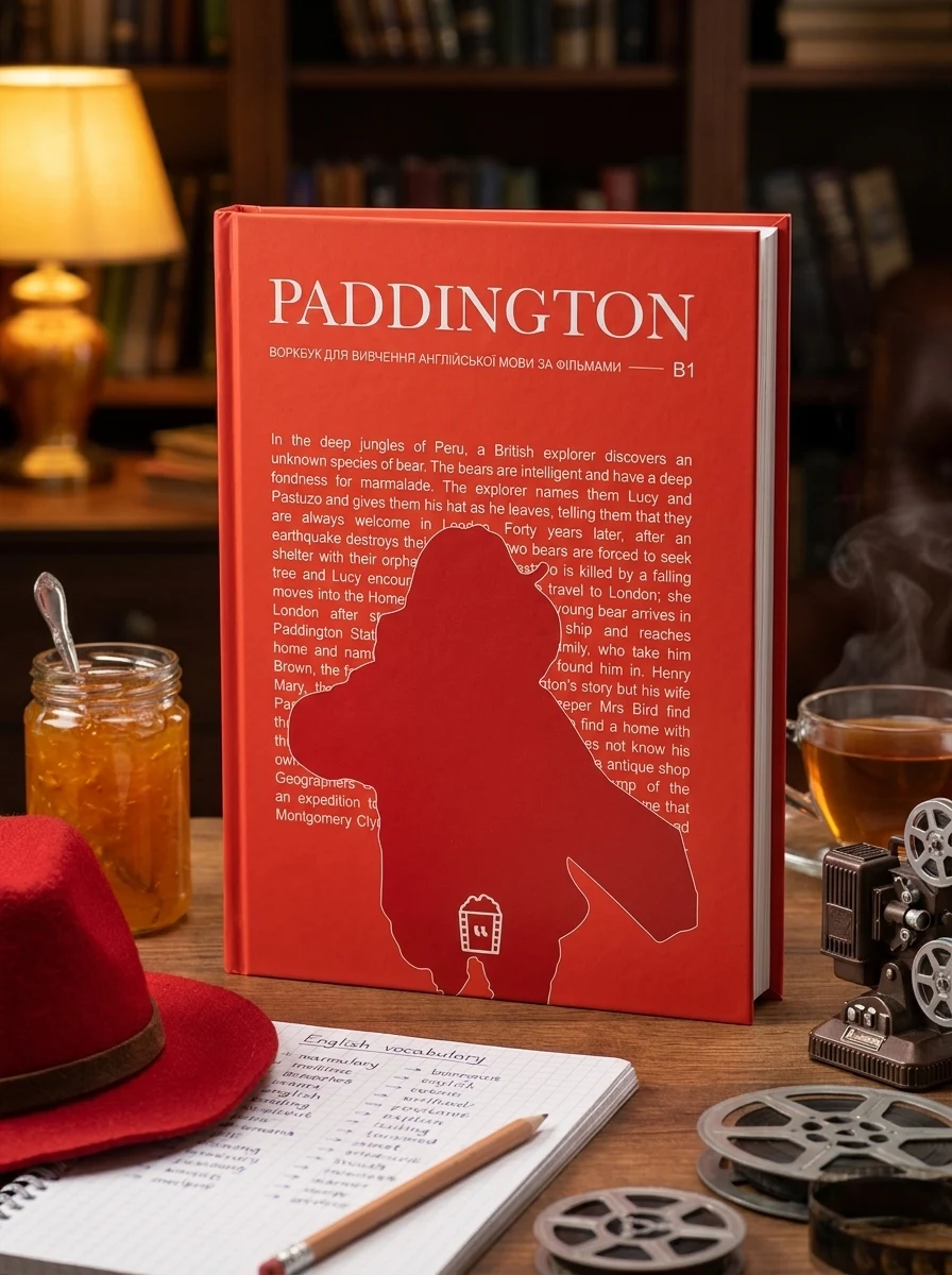 Воркбук для вивчення англійської мови по фільмах. Paddington. Рівень B1 — фото 2
