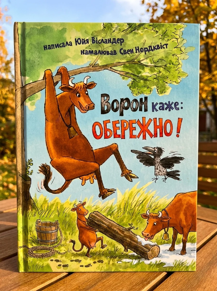 Ворон каже: ОБЕРЕЖНО!
