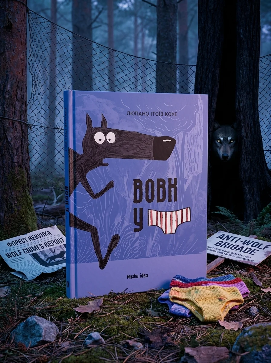 Вовк в трусах — Дитячі комікси
