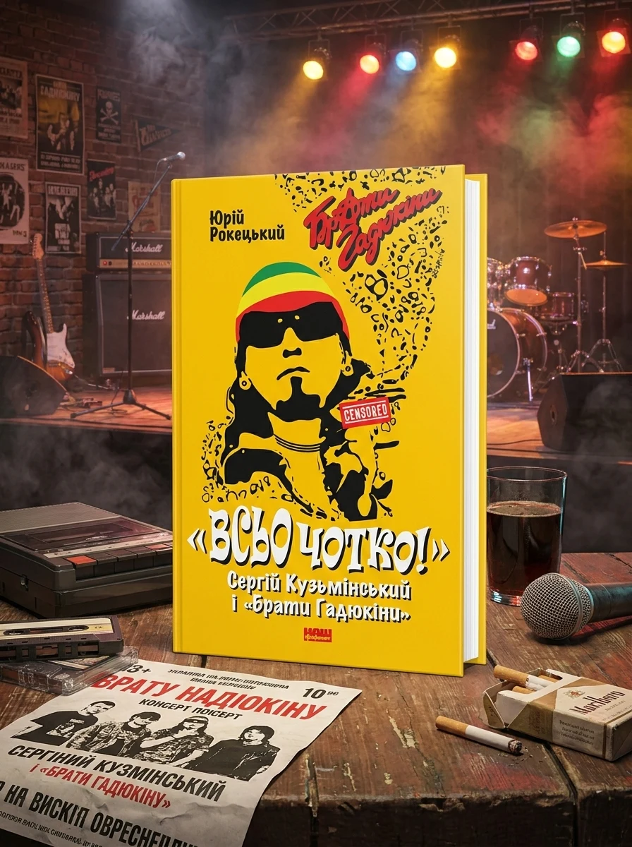 «Всьо чотко!». Сергій Кузьмінський і «Брати Гадюкіни» — Історія та культура України