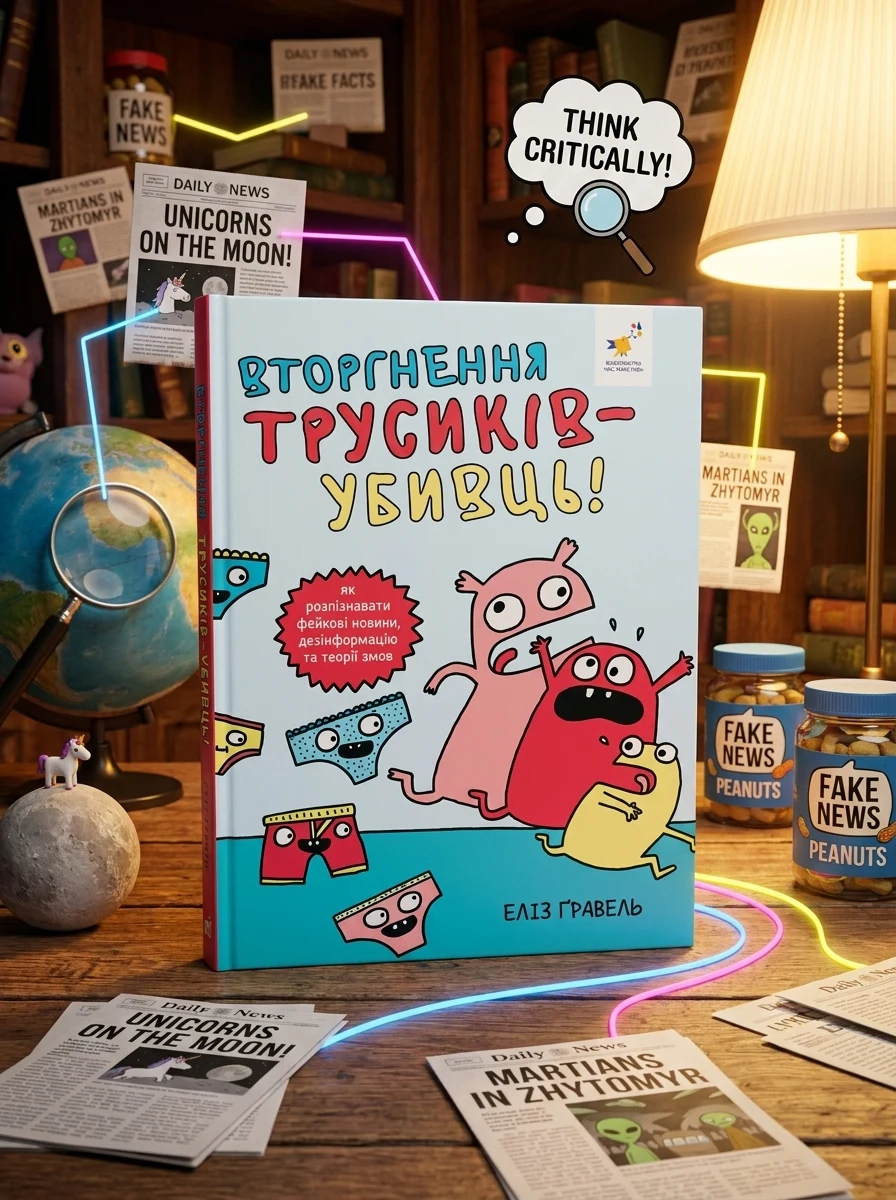 Вторгнення трусів-убивць! — Пізнавальні книги для дітей