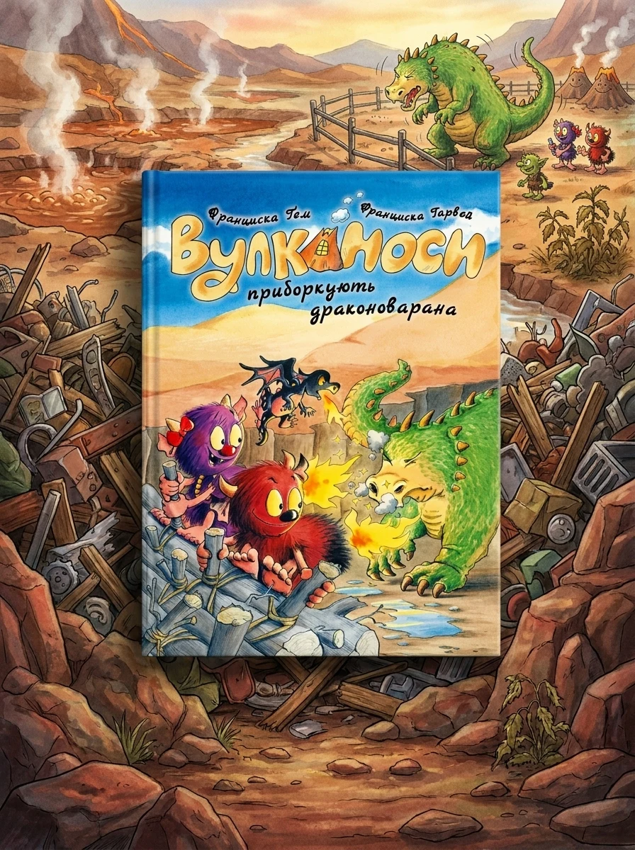 Вулканоси приборкують драконоварана