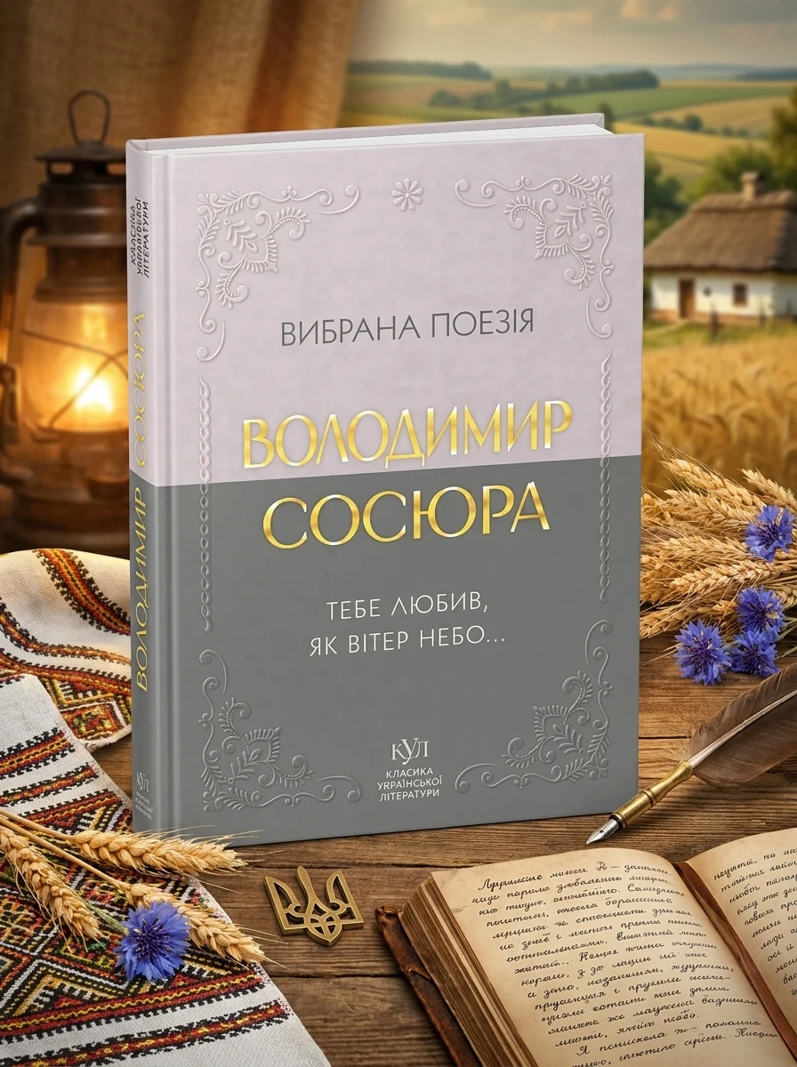 Вибрана поезія. Тебе любив, як вітер небо... — Класична українська поезія