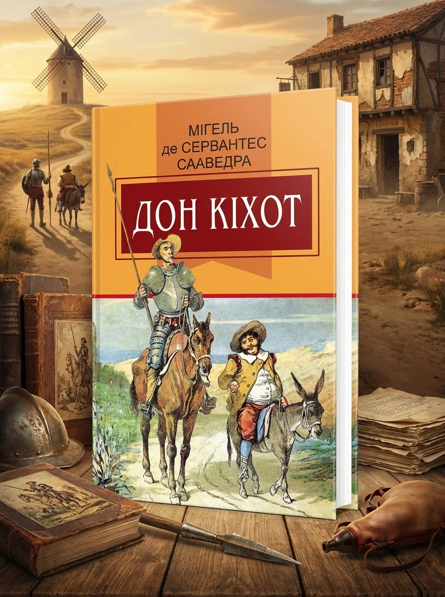 Вигадливий ідальго Дон Кіхот з Ламанчі