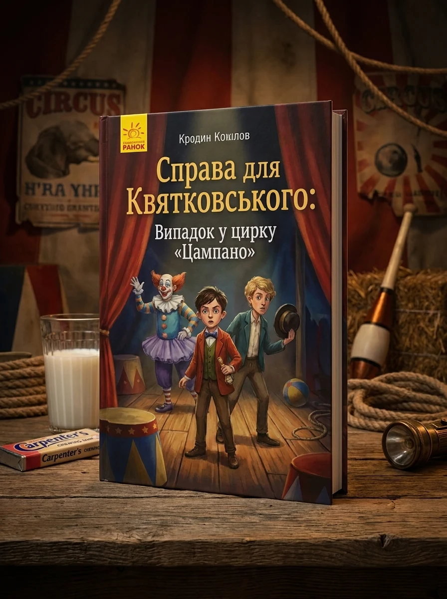 Випадок в цирку «Цампано» — Дитячі детективи