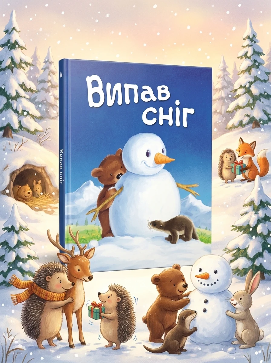Випав сніг — Дитяча проза