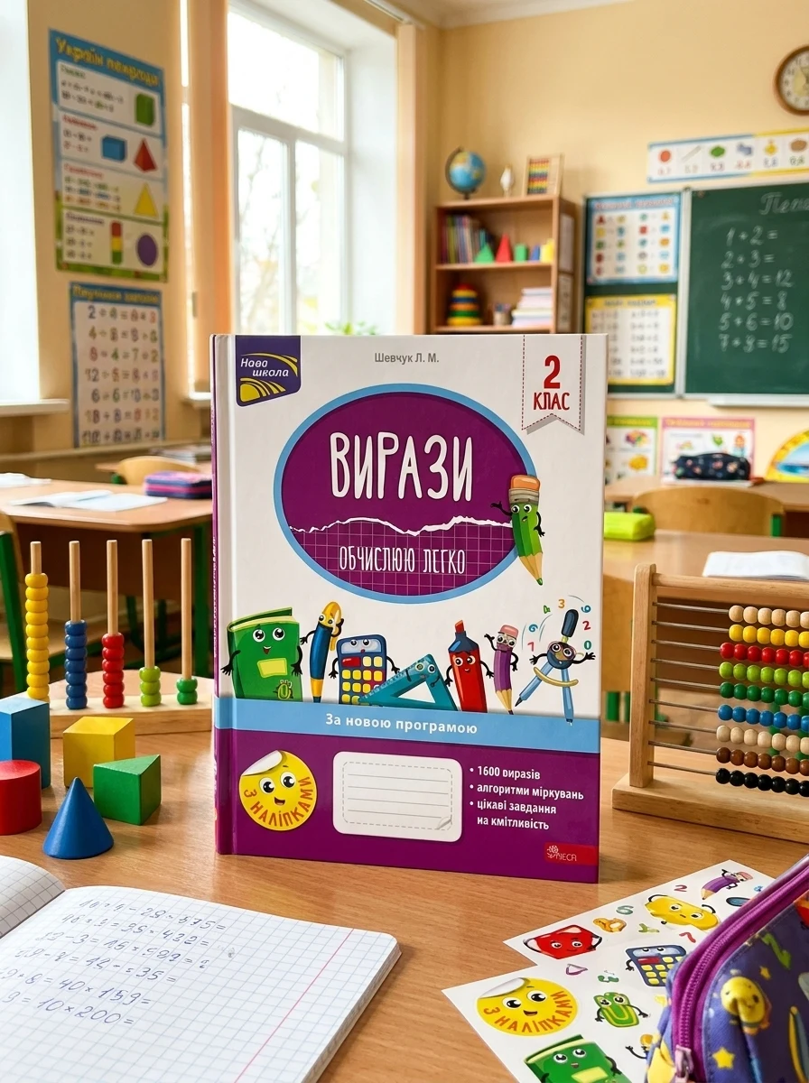 Вирази. Обчислюю легко. 2 клас — Пізнавальні книги для дітей