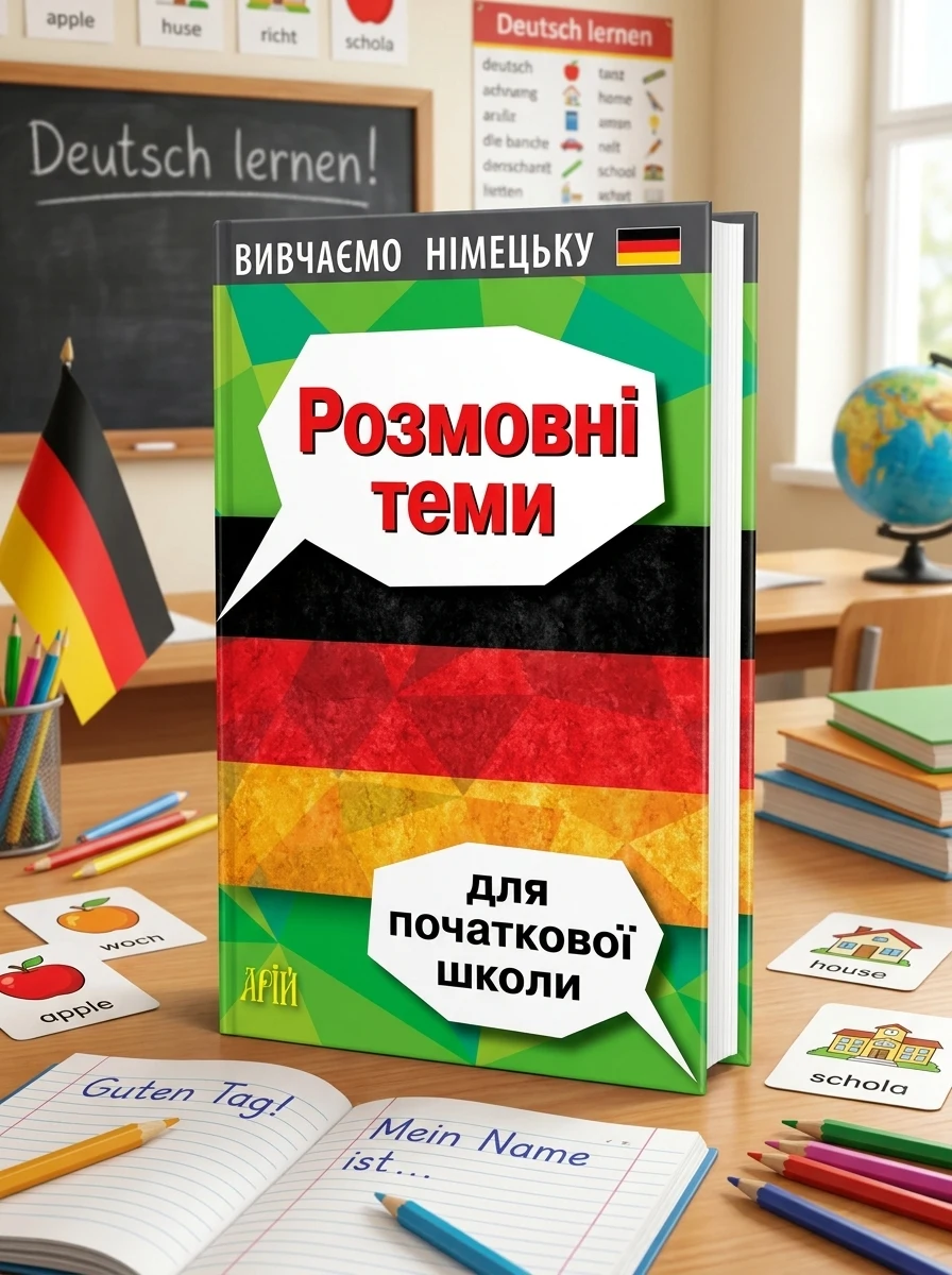 Вивчаємо німецьку. Розмовні теми для початкової школи — Вивчення мов