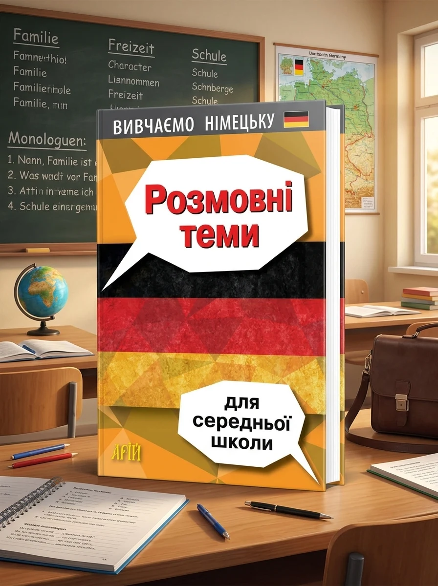 Вивчаємо німецьку. Розмовні теми для середньої школи — фото 2