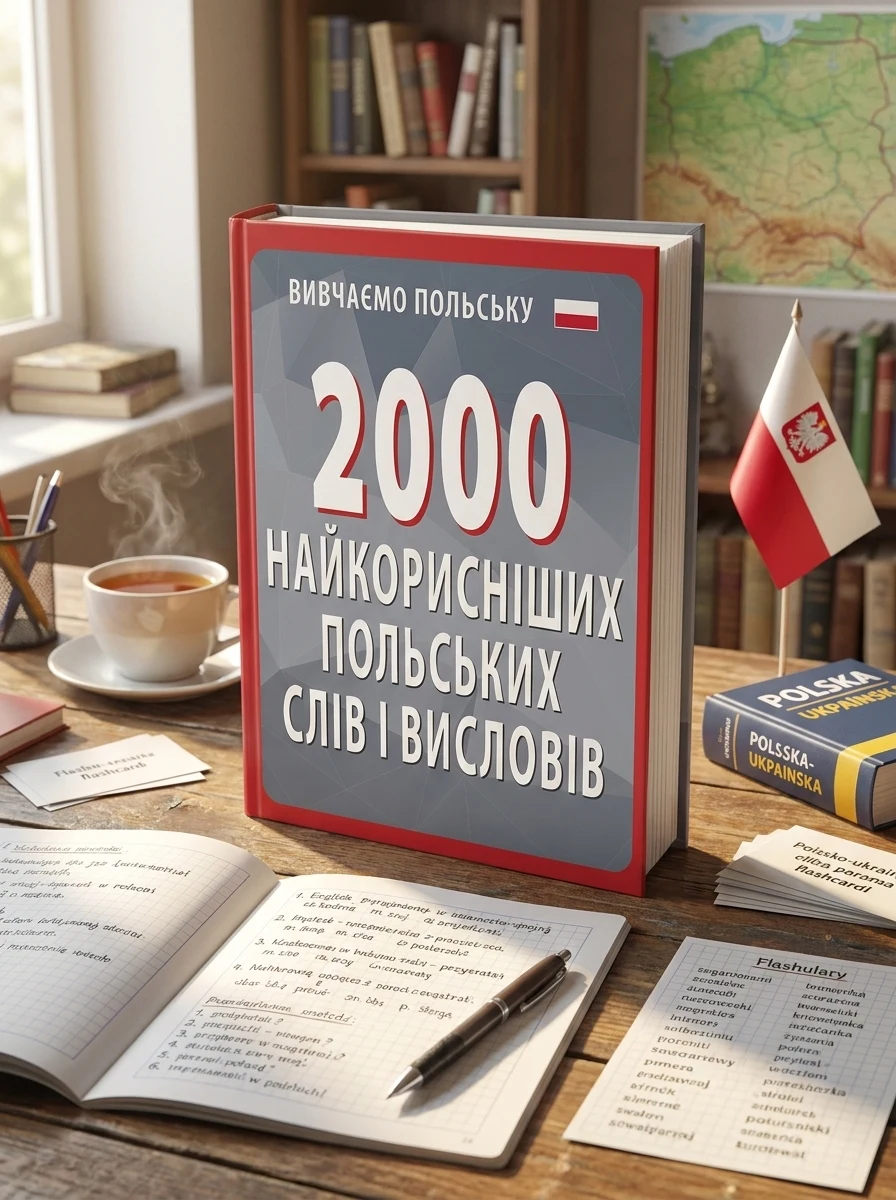 Вивчаємо польську. 2000 найкорисніших польських слів і висловів — Дитячі книги