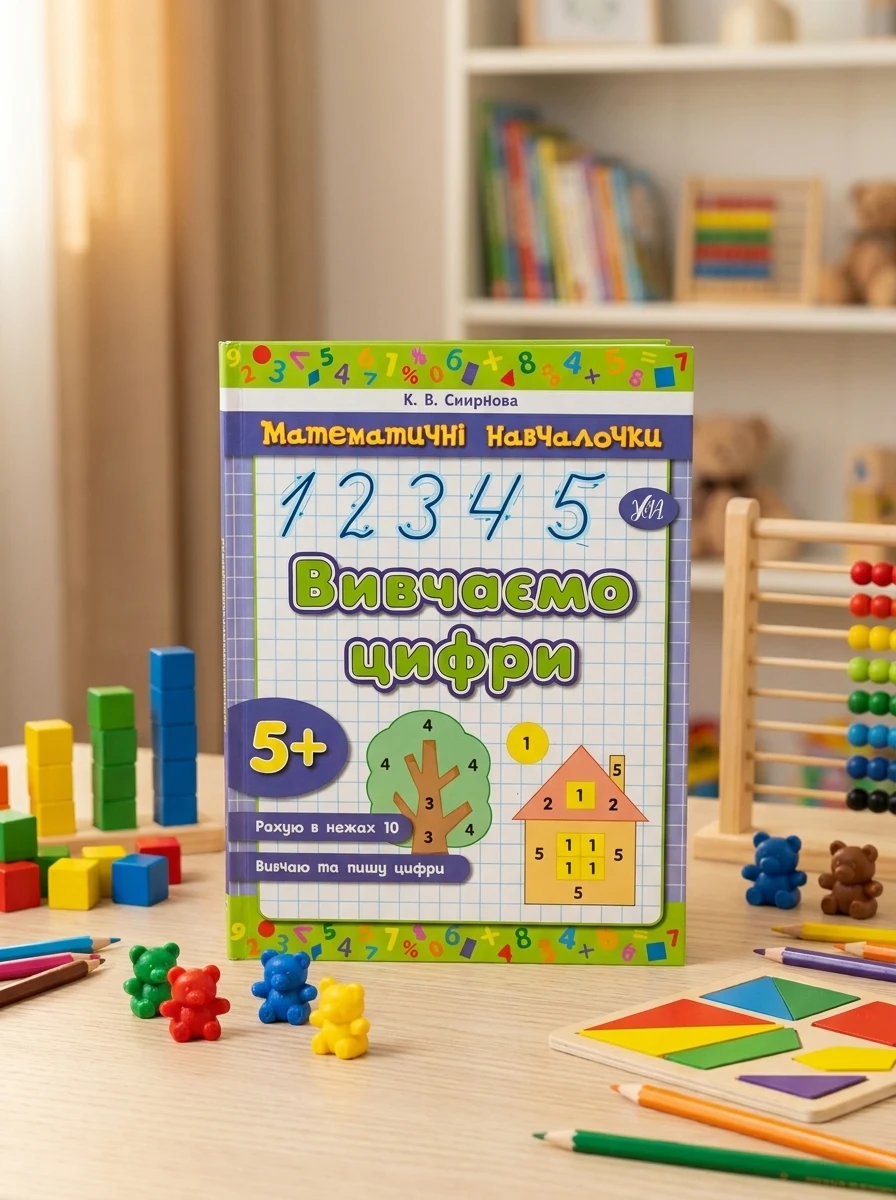 Вивчаємо цифри. Математичні навчалочки — Розвивальні книги