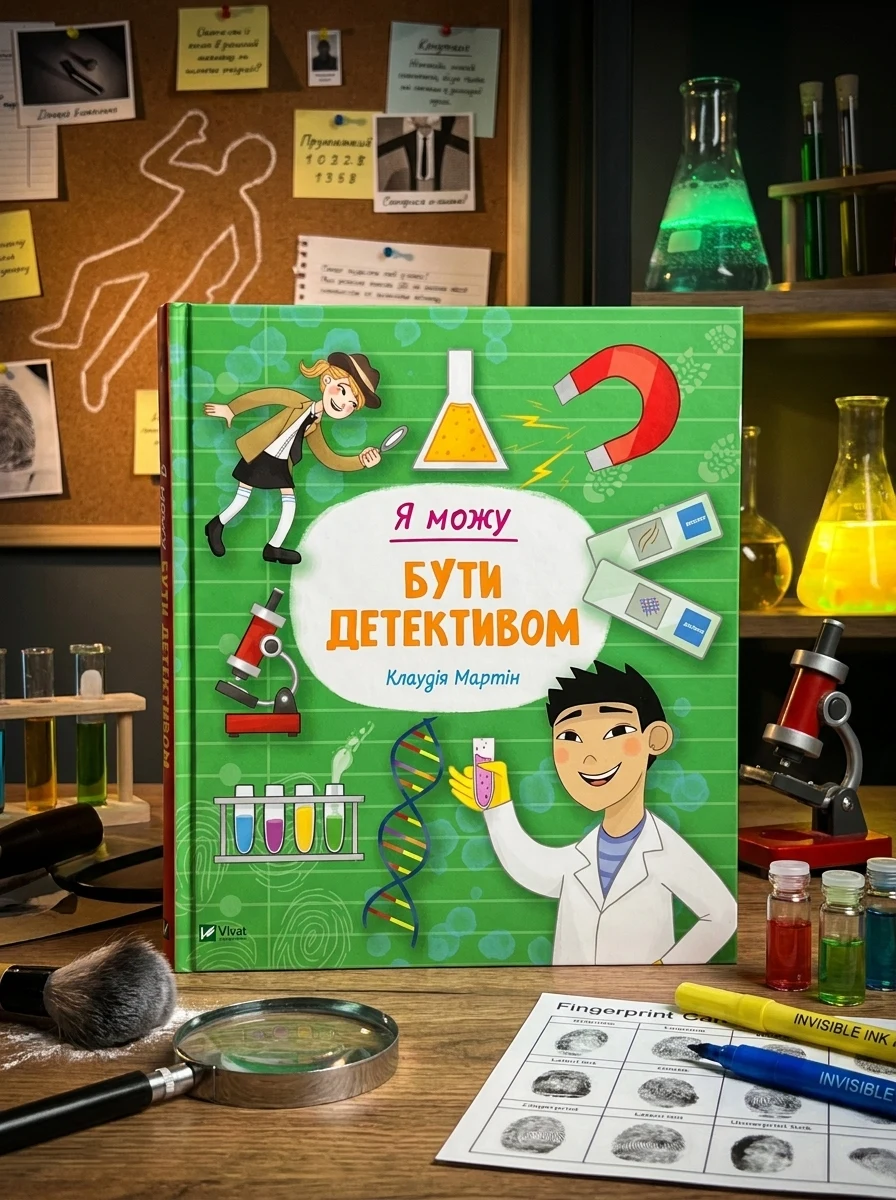 Я можу бути детективом — Пізнавальні книги для дітей