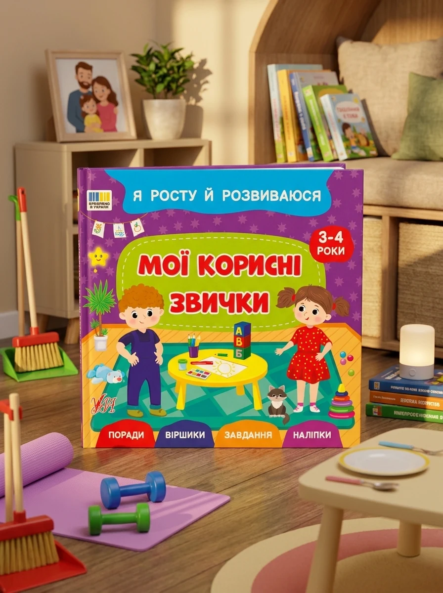 Я росту й розвиваюся. Мої корисні звички. 3-4 роки — Розвивальні книги