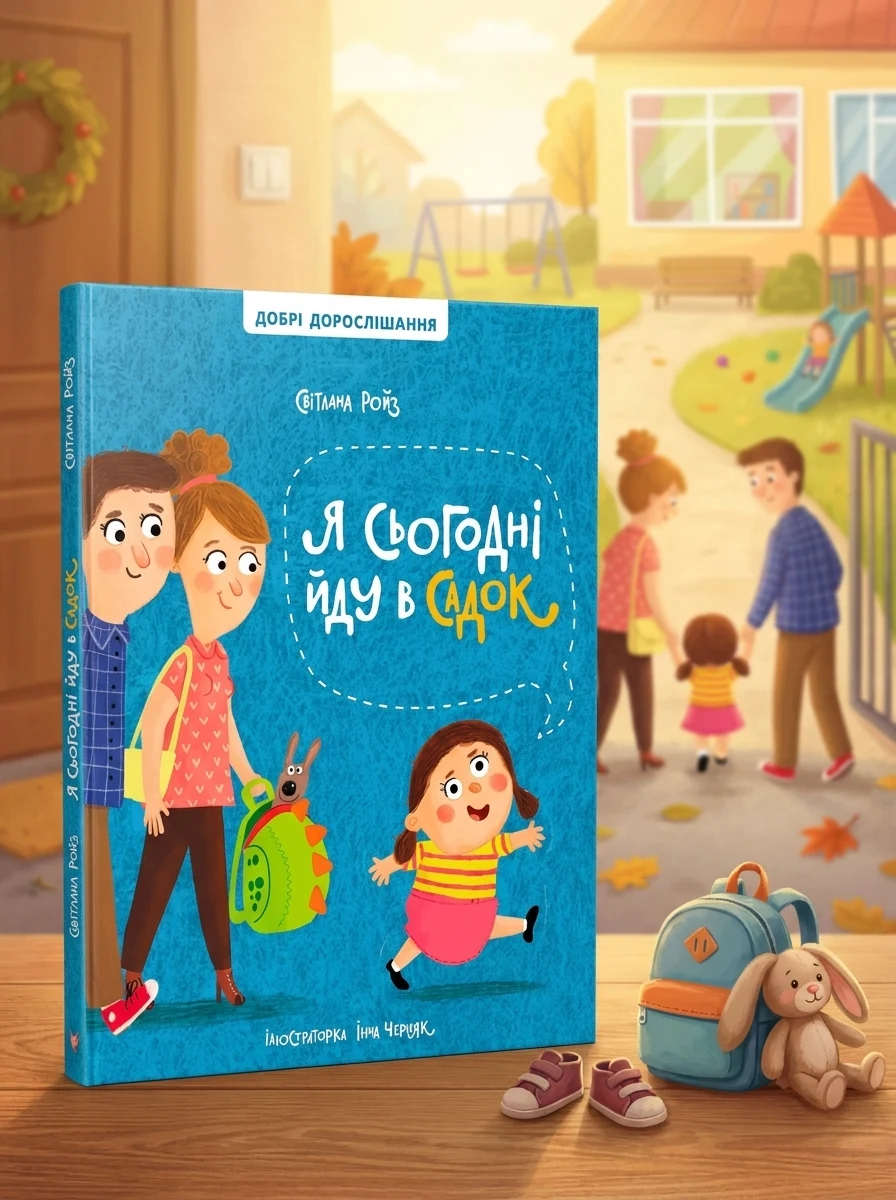 Я сьогодні йду в садок — Пізнавальні книги для дітей