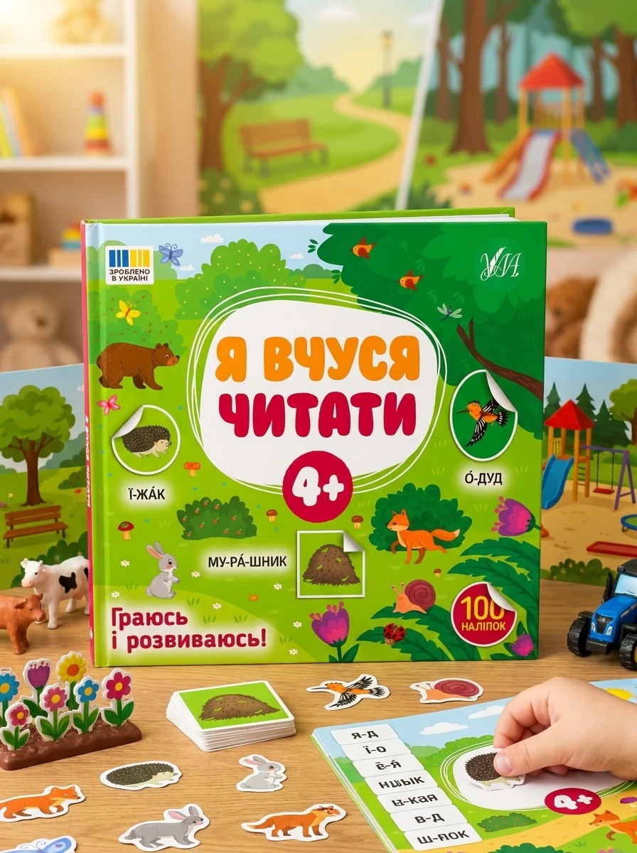 Я вчуся читати. Від 4 років
