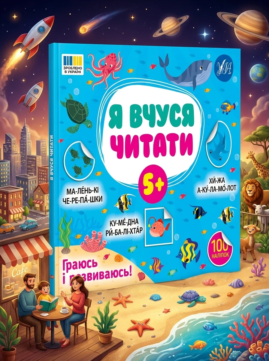 Я вчуся читати. Від 5 років — Розвивальні книги
