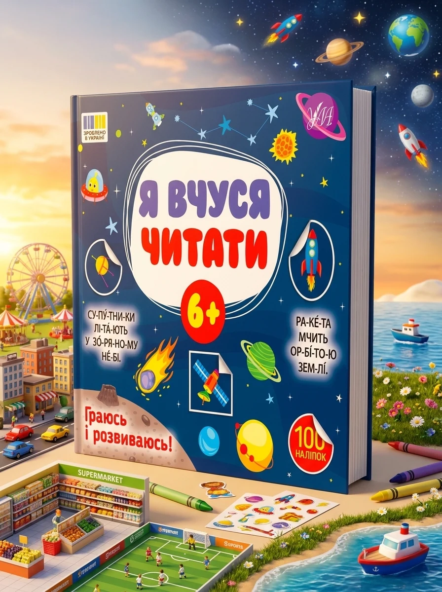 Я вчуся читати. Від 6 років — Розвивальні книги