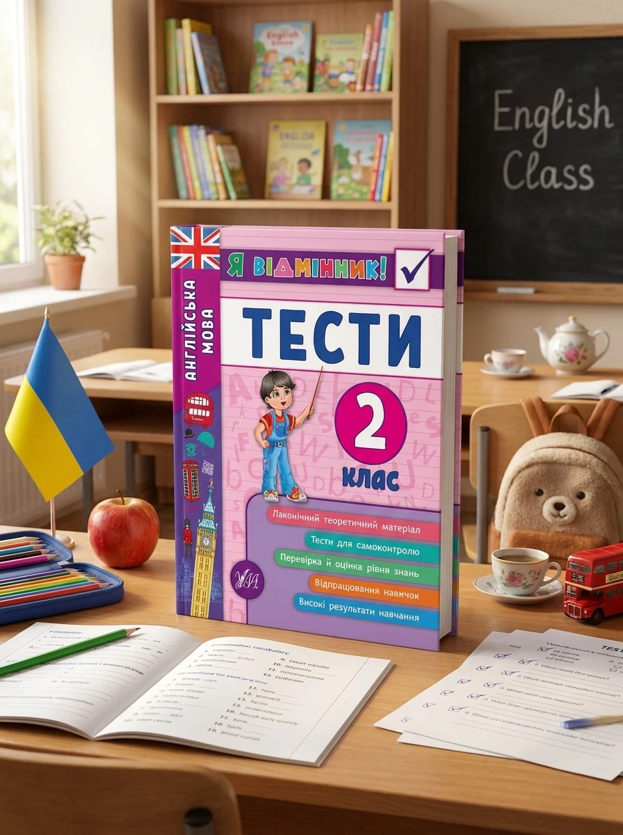 Я відмінник! Англійська мова. Тести. 2 клас — Підготовка до школи