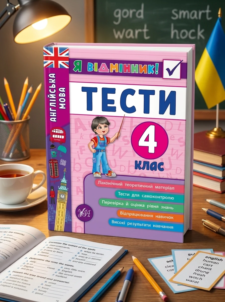 Я відмінник! Англійська мова. Тести. 4 клас — фото 2
