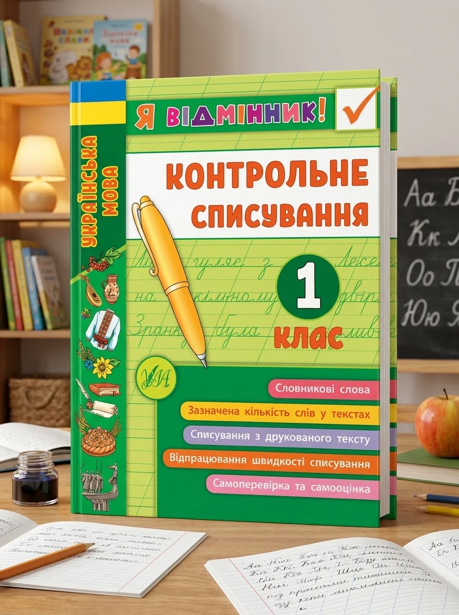 Я відмінник! Контрольне списування. 1 клас — Книги для школи