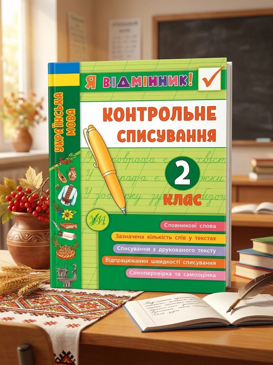Я відмінник! Контрольне списування. 2 клас — Книги для школи