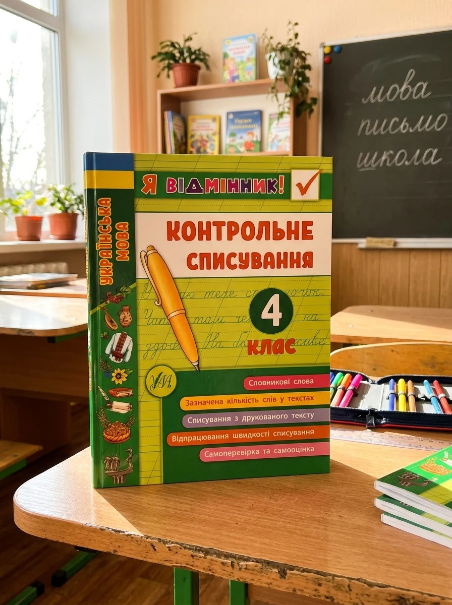 Я відмінник! Контрольне списування. 4 клас — Книги зі шкільної програми