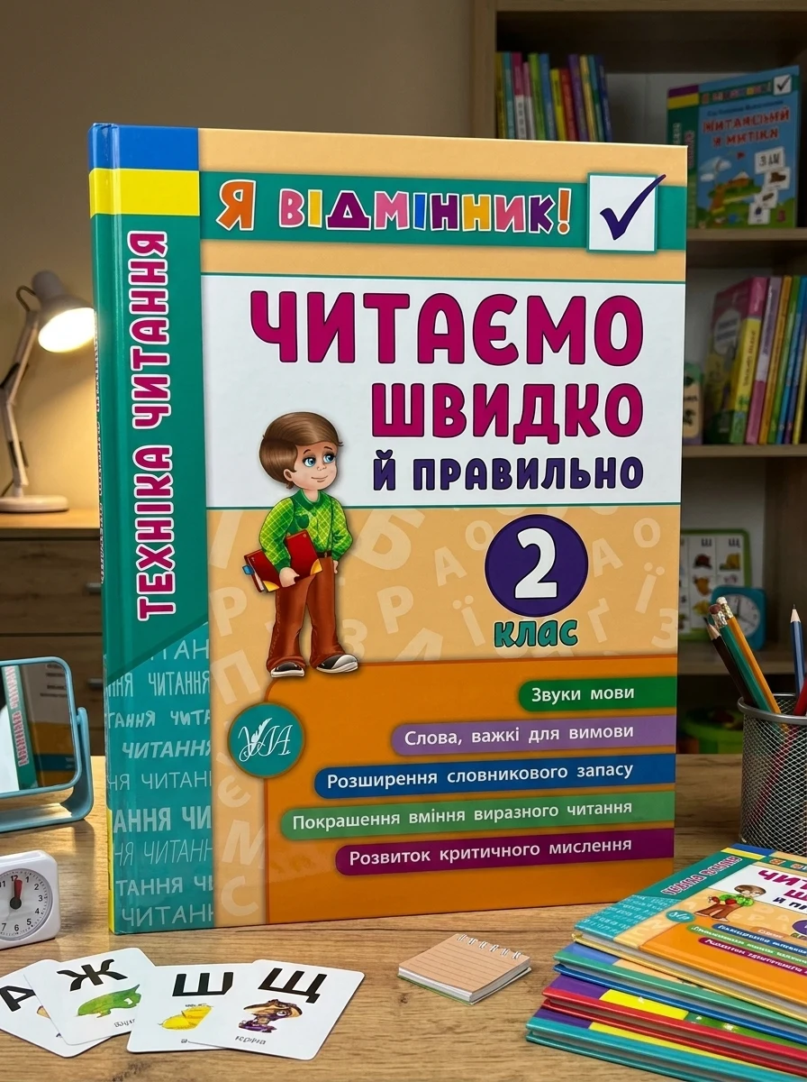Я відмінник! Техніка читання. Читаємо швидко й правильно. 2 клас — Книги для школи
