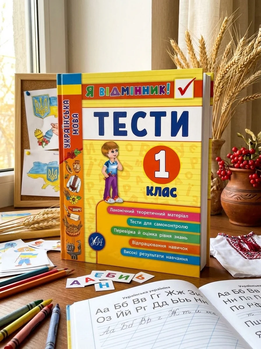 Я відмінник! Українська мова. Тести. 1 клас — Підготовка до школи