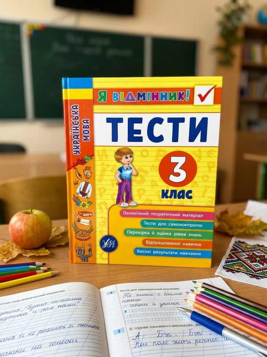 Я відмінник! Українська мова. Тести. 3 клас — Підготовка до школи