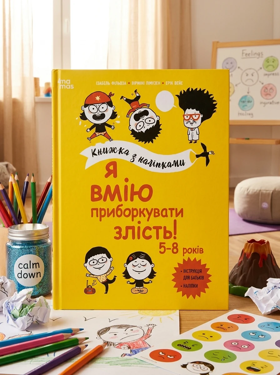 Я вмію приборкувати злість! 5–8 років — Розвивальні книги